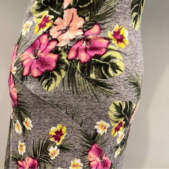 Vera Wang Tropical Floral print Sleeveless asymmetrical Dress Size extra small - Picture 10 of 15
